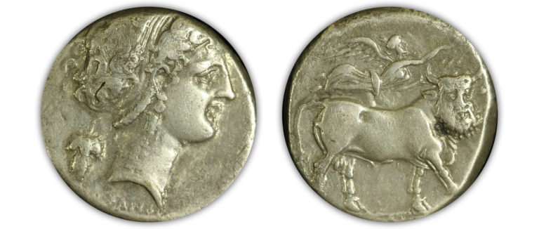 Neapolis, Campania. 340-300 B.C. AR Stater
